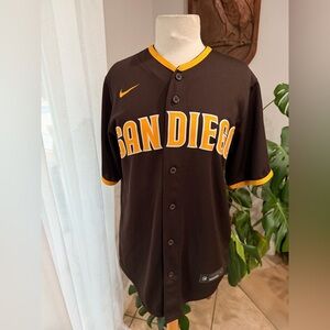 Nike San Diego Padres Fernando Tatis Jr Jersey Brown Men’s Small